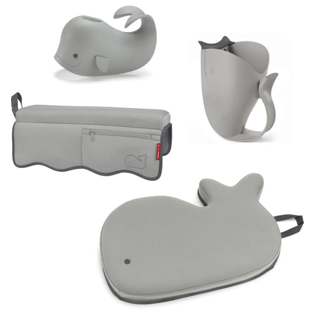 Skip Hop Moby Bathtime Essentials Kit grey – KJ Essentials for Baby