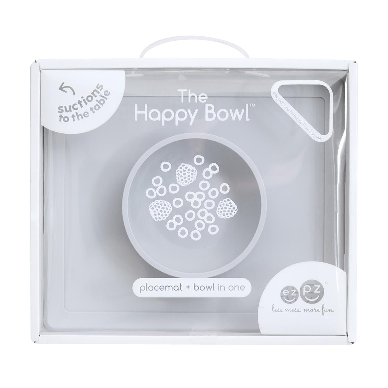 EZPZ Happy Bowl pewter