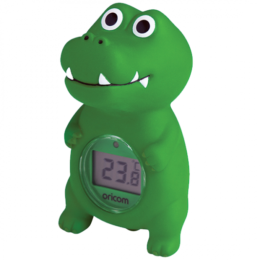 Oricom Digital Bath & Room Thermometer Crocodile