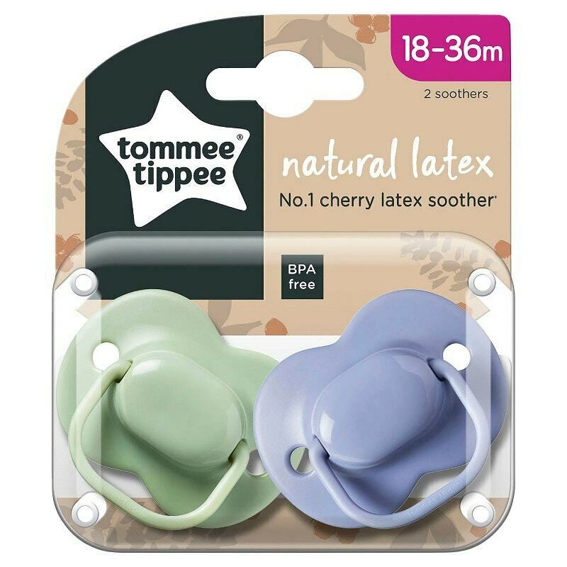 Tommee Tippee Cherry Latex Soother 18-36m