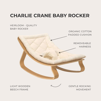 Charlie Crane Levo Rocker organic white