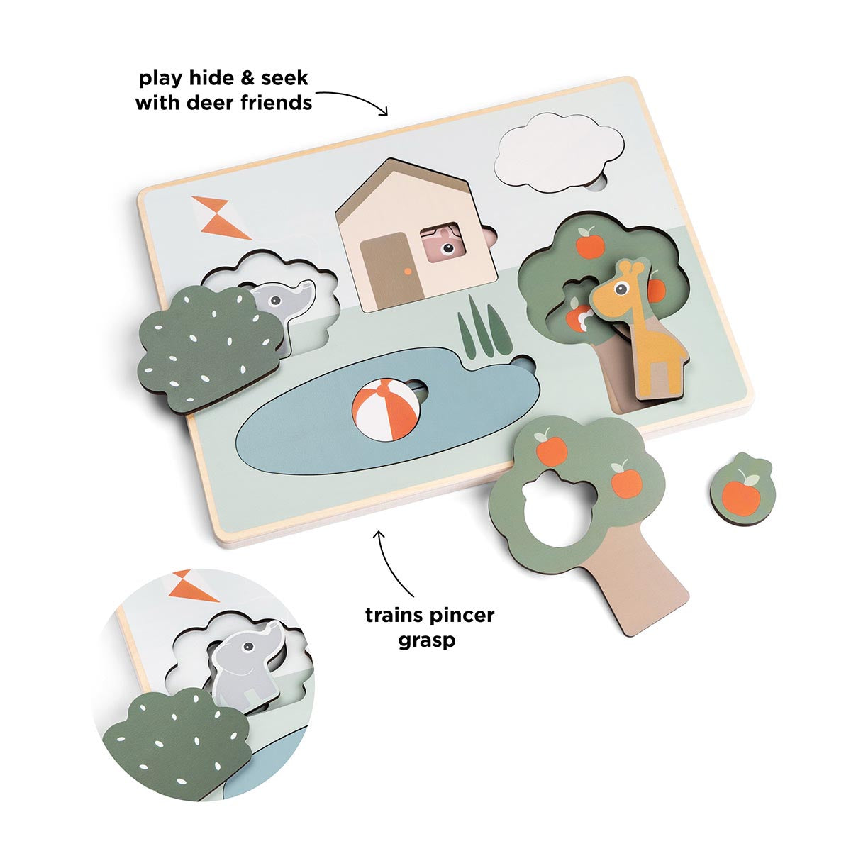 Done by Deer Layer Puzzle Deer Friends