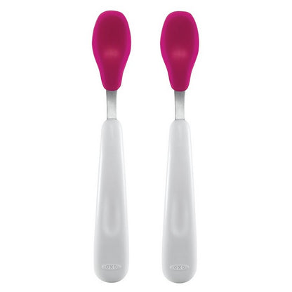 OXO TOT Feeding Spoon Set Pink