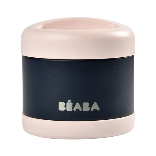 Beaba Isothermal Portion Jar 500ml pink blue