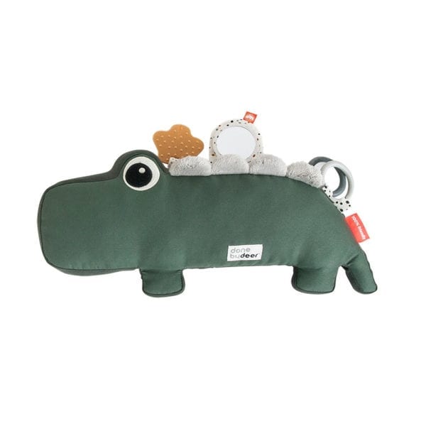 Done by Deer Tummy Time Activity Toy Croco green