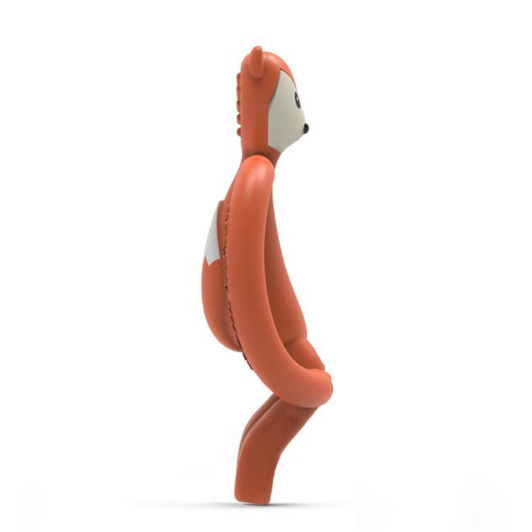 Matchstick Monkey Anti Microbial Teether fox