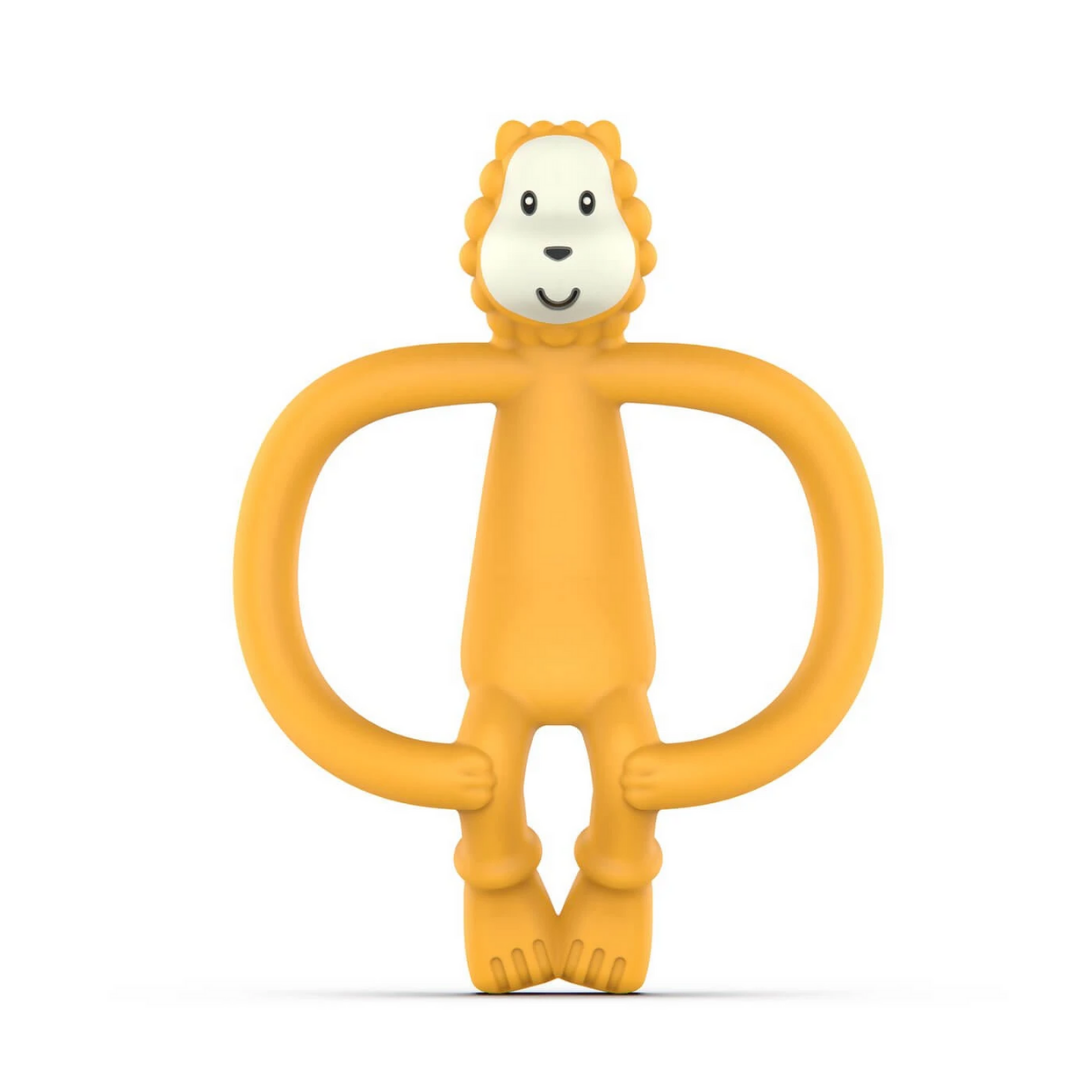 Matchstick Monkey Anti Microbial Teether lion
