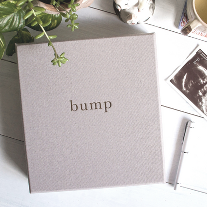 Write to Me Bump. My Pregnancy Journal grey