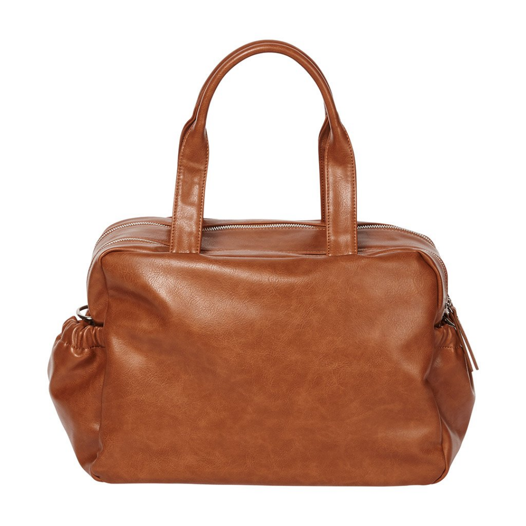 OiOi Faux Leather Carry All tan