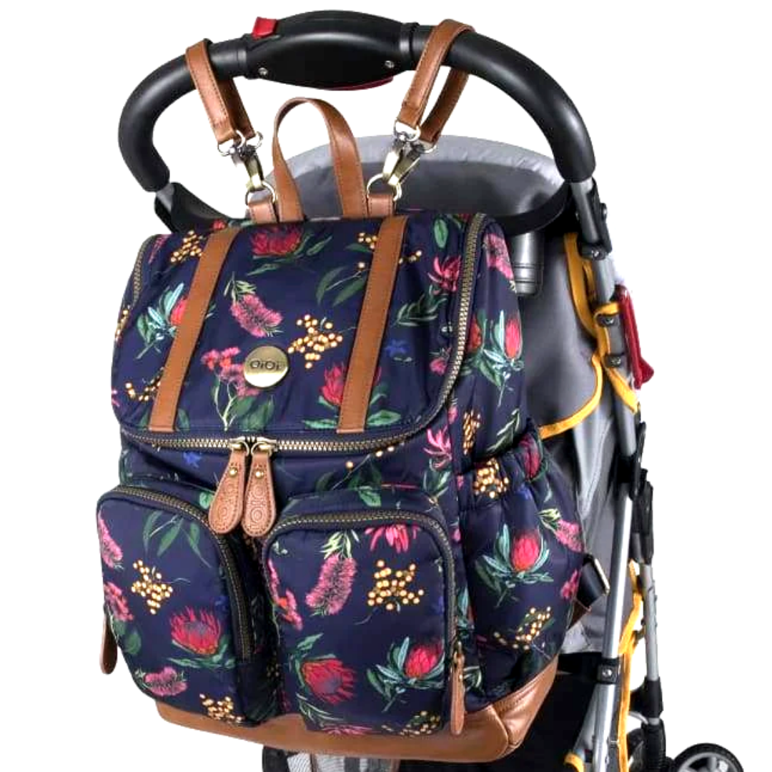 OiOi Signature Nappy Backpack botanical floral