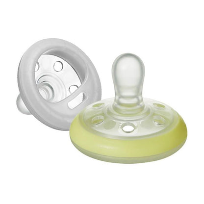 Tommee Tippee Breast Like Day & Night Time Soother 6-18m