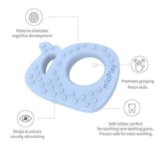 MioPlay Wally Whale Teething Toy